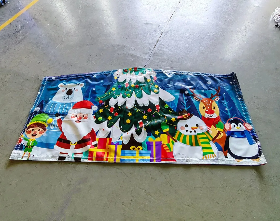 Seasonal Sampler Right Side Bounce House with Slide (Wet/Dry)