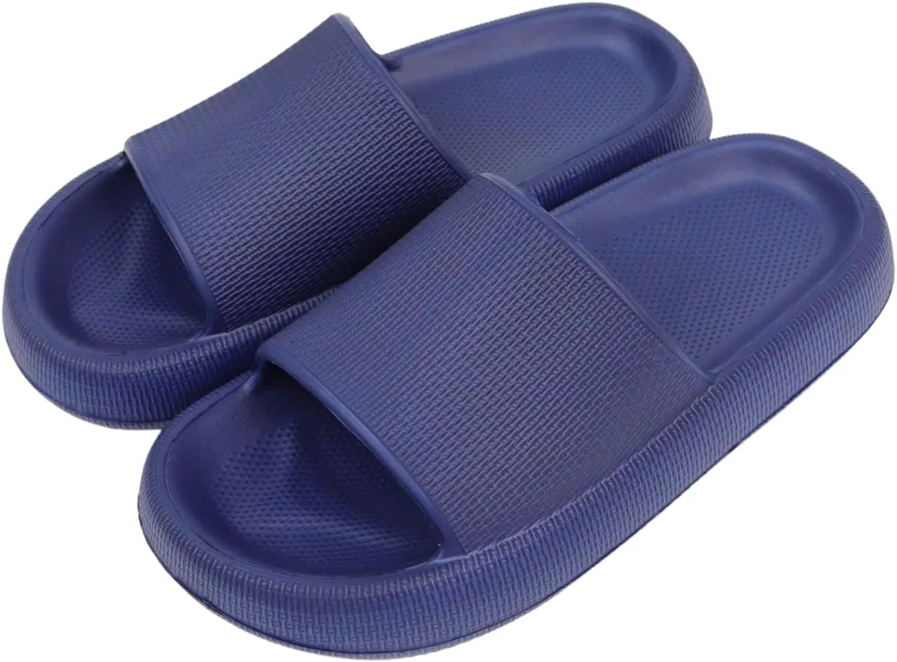 SEVENHILLDIAMONDS Thick Sole Slipper for Women and men - Pillow Slide - Indoor and Outdoor Sandal - Non Slip Slipper - Beach Slide - Quick Drying Sandal