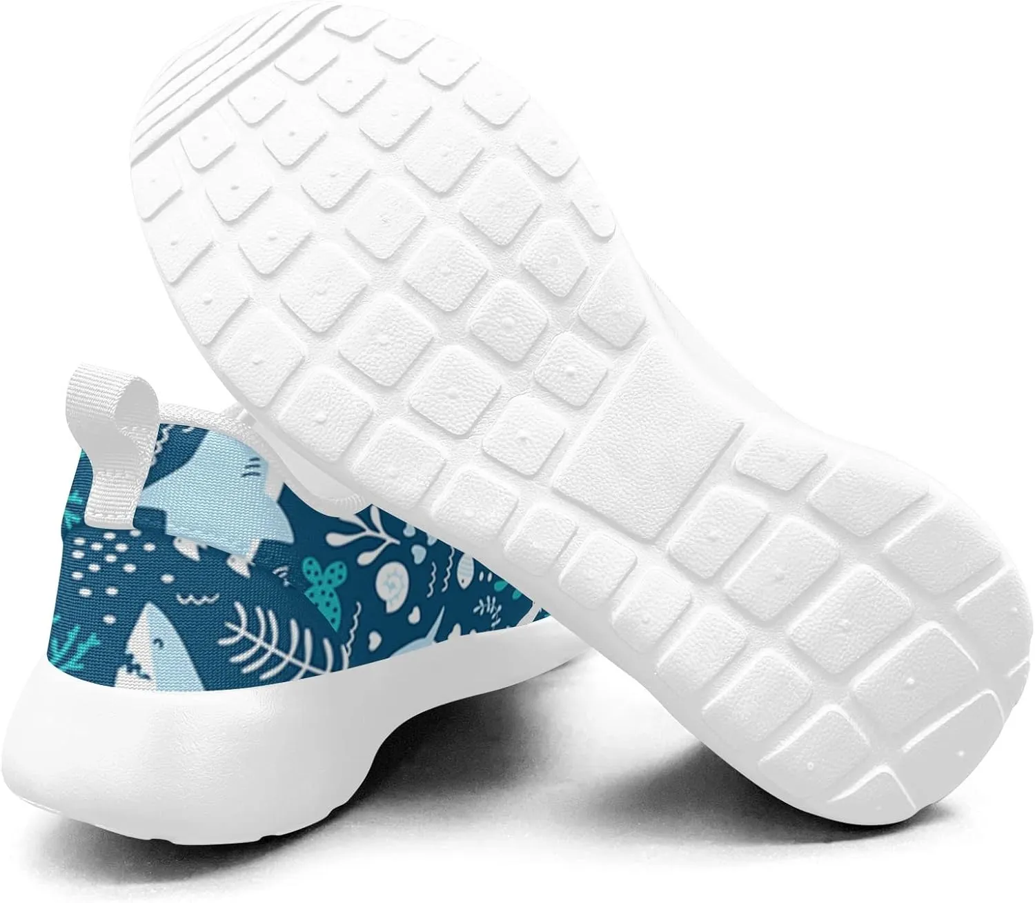 Shark Party Shoes for Women Walking Running Athletic Lightweight Shoes Tennis Sports Comfortable Sneaker Gifts