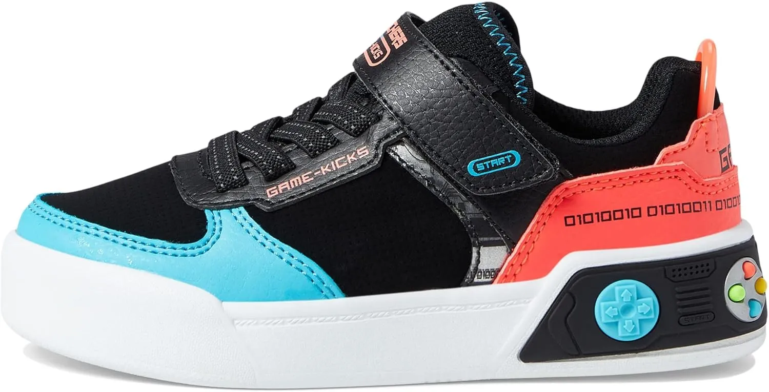 Skechers Boy's 402290l Bkmt Sneaker