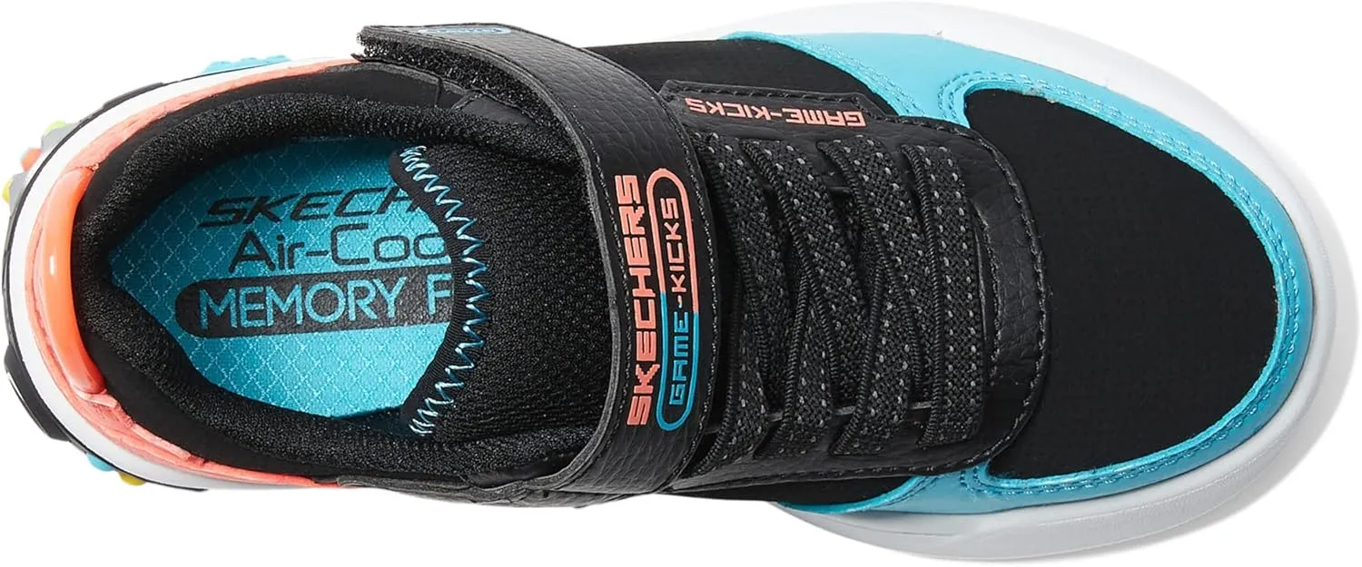 Skechers Boy's 402290l Bkmt Sneaker