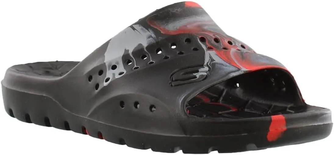 Skechers Boy's Foamies Hogan-Aqua Spurt Slide Sandal Sneaker
