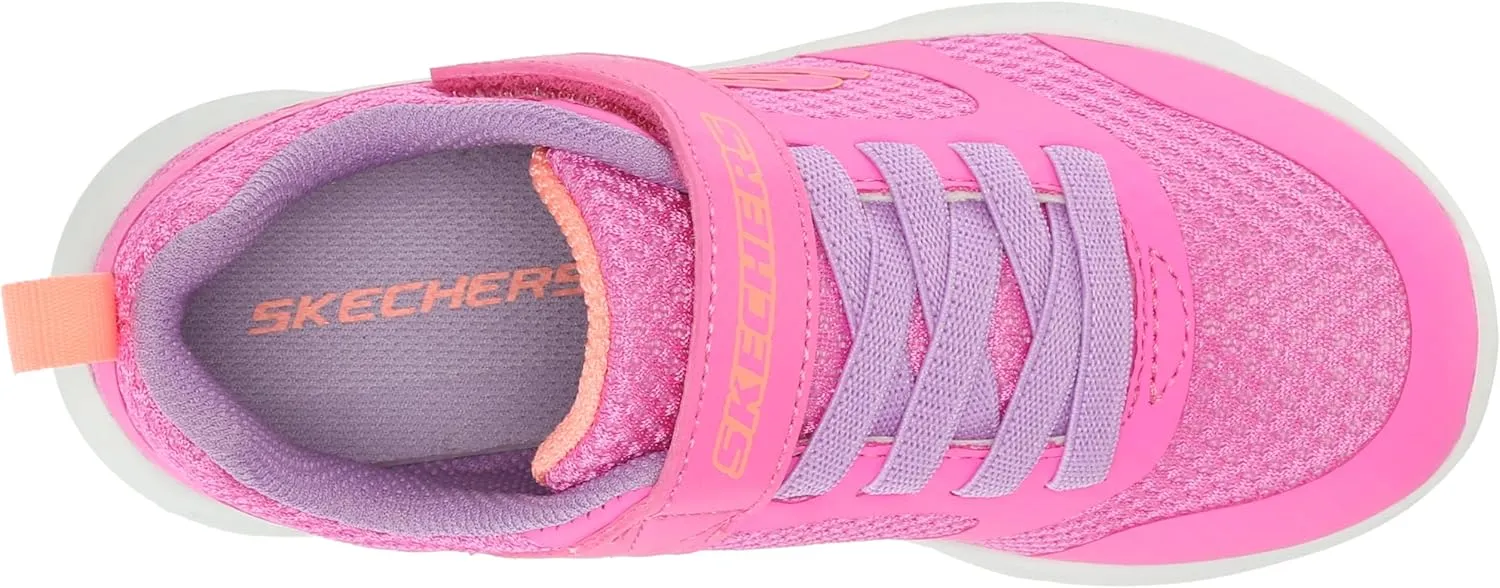 Skechers Girl's Microspec Max Sneaker