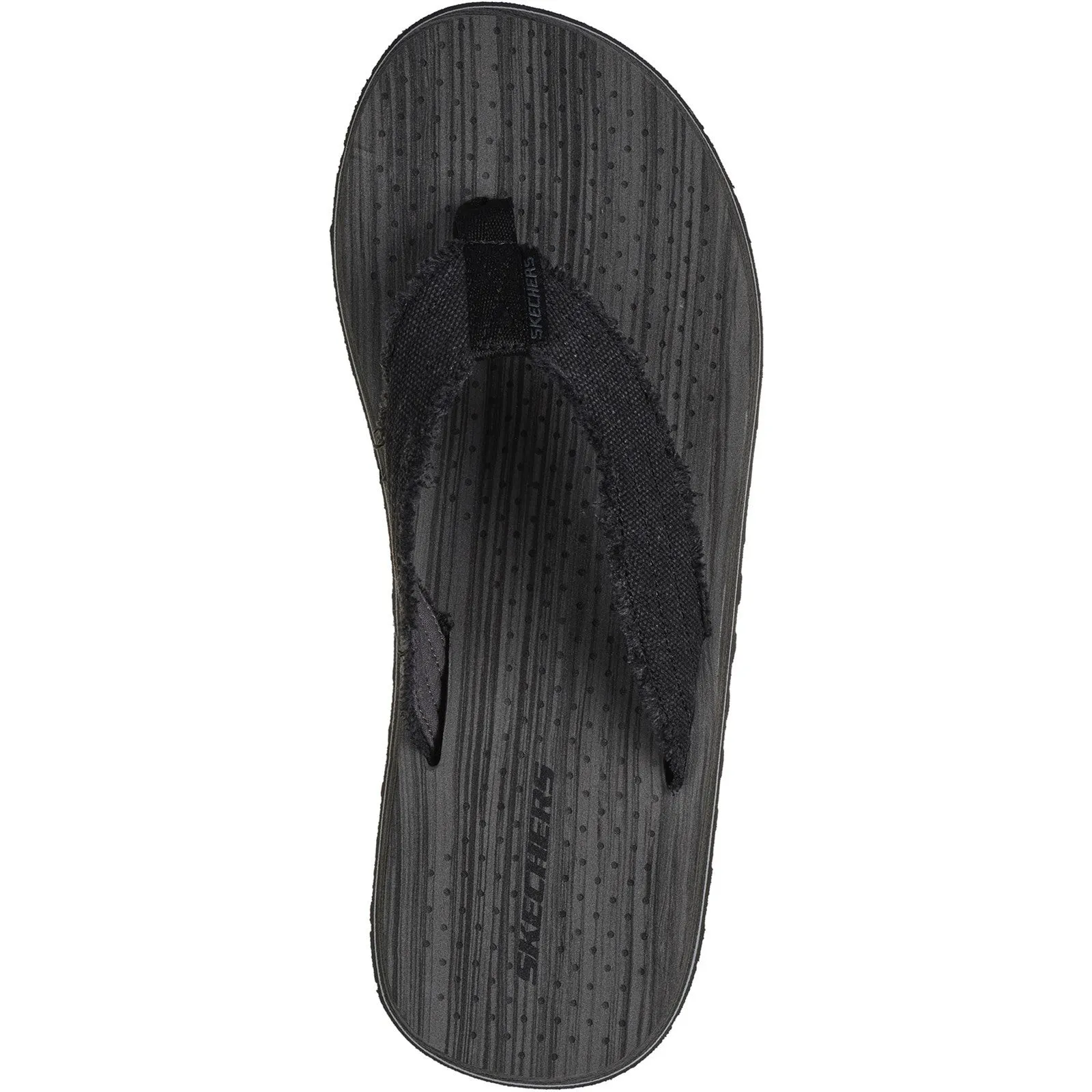 Skechers Mens Tantric Fritz 205098-BLK Black Slip On Shoe
