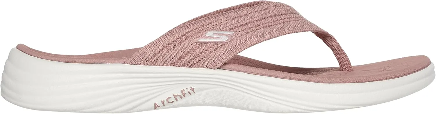 Skechers Women's Go Walk Arch Fit Sandal-Polished Sandal