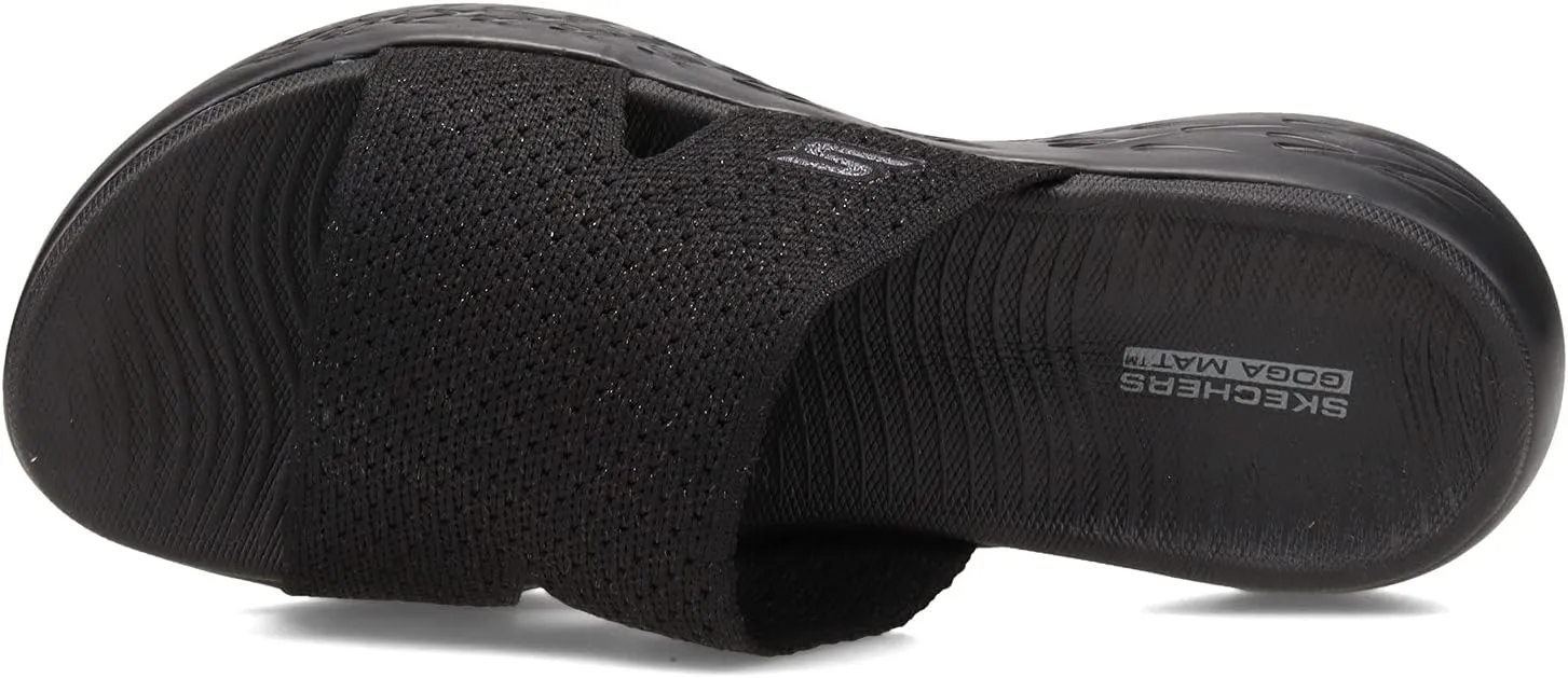 Skechers Women's Onthego 600 Stretch Knit Slide Slide