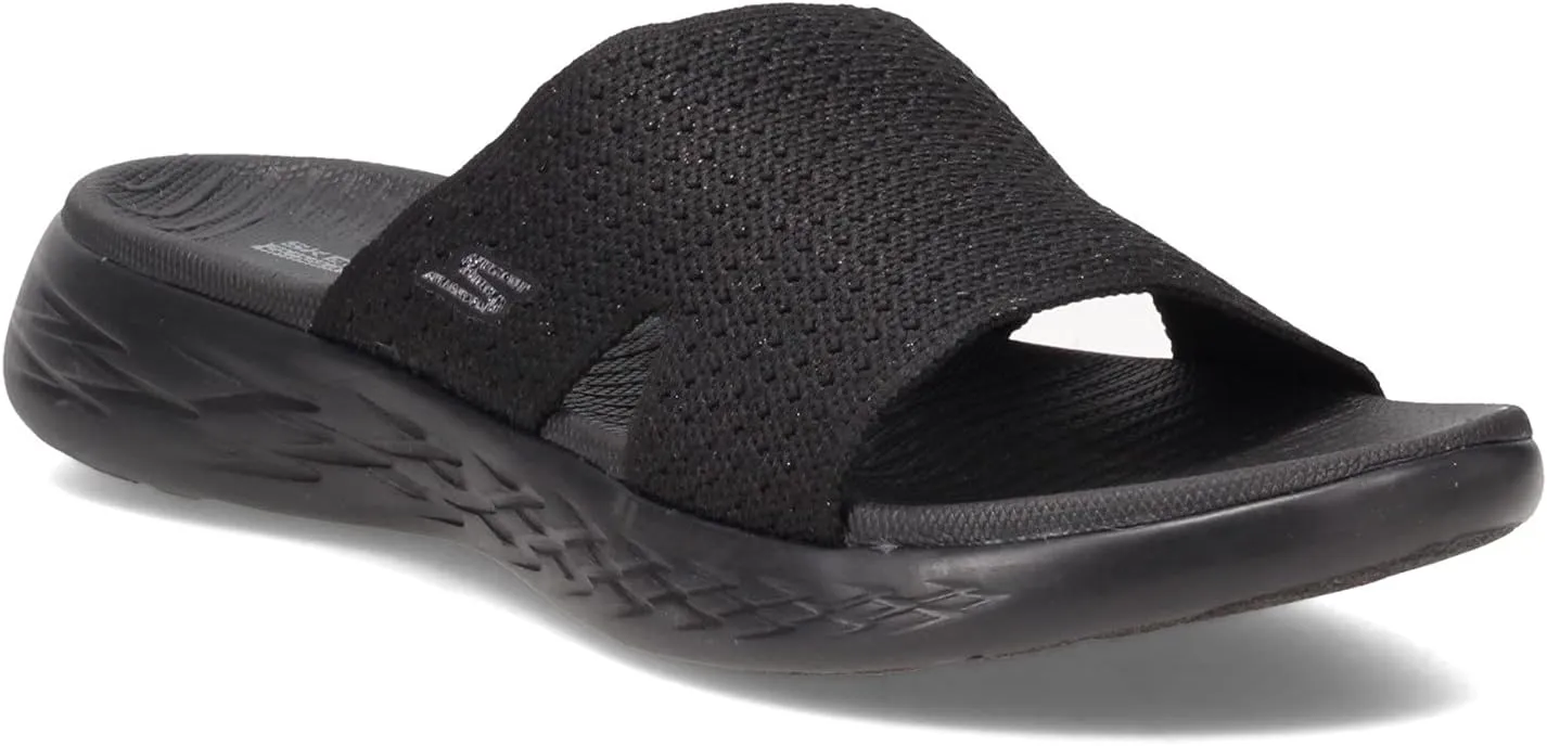 Skechers Women's Onthego 600 Stretch Knit Slide Slide