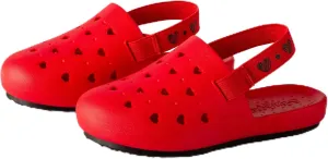 Slingers Juvenile Kids Water Shoe Mule Slingback - Girls Pool Slide/Washable Sandal Flats.