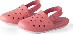 Slingers Juvenile Kids Water Shoe Mule Slingback - Girls Pool Slide/Washable Sandal Flats.