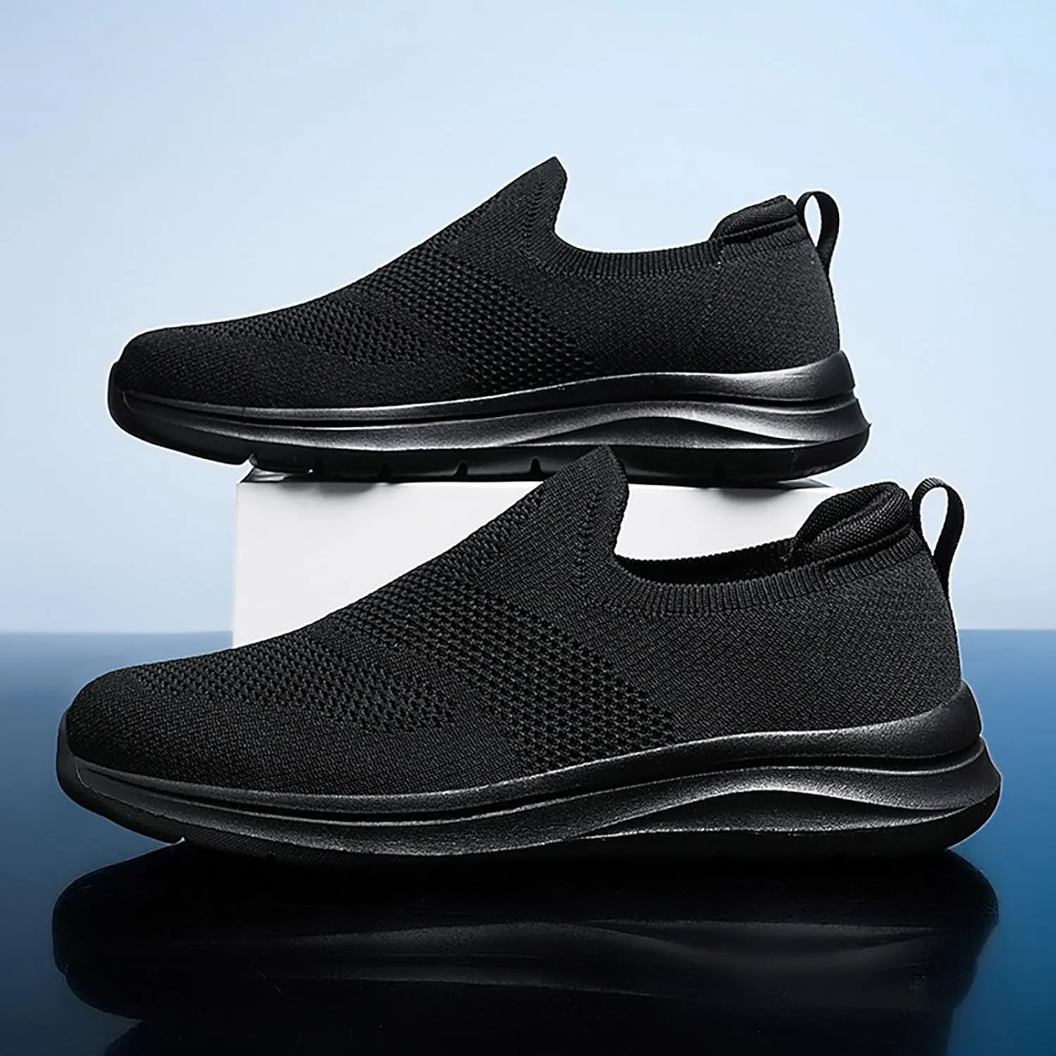 Slip On Walking Shoes for Women Fashion Mesh Casual Sport Sneakers Business Work Daily Walking Non Slip Sneakers