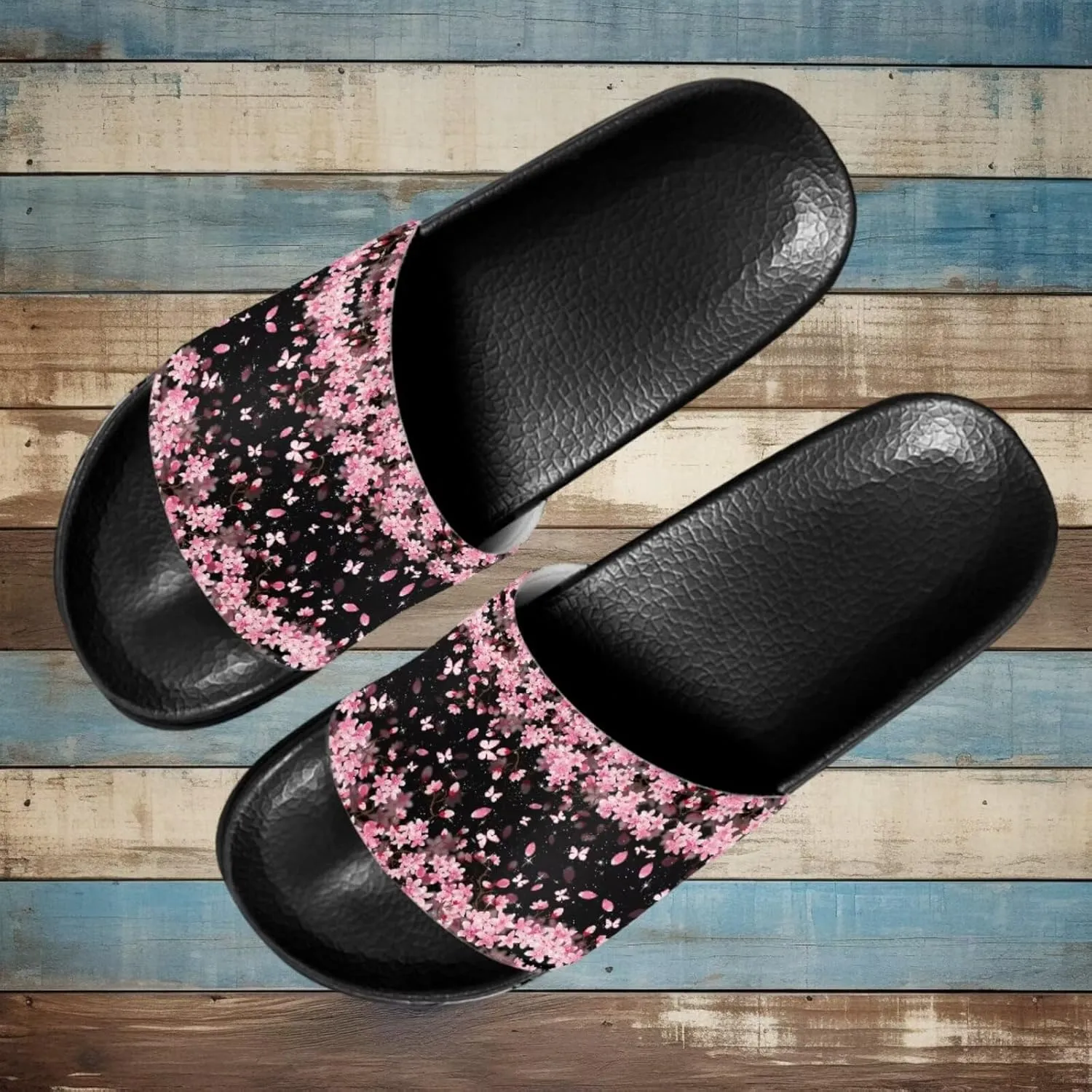 Slippers for Women and Men, Cloud Slides Shower Sandals House Shoes, Comfy and Cushioned EVA Flat Sandals
