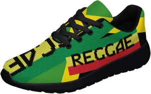 Sonzj-II Jamaican Flag Shoes Unisex Adult Running Shoes Breathable Casual Sport Tennis Sneakers Gifts for Women Men