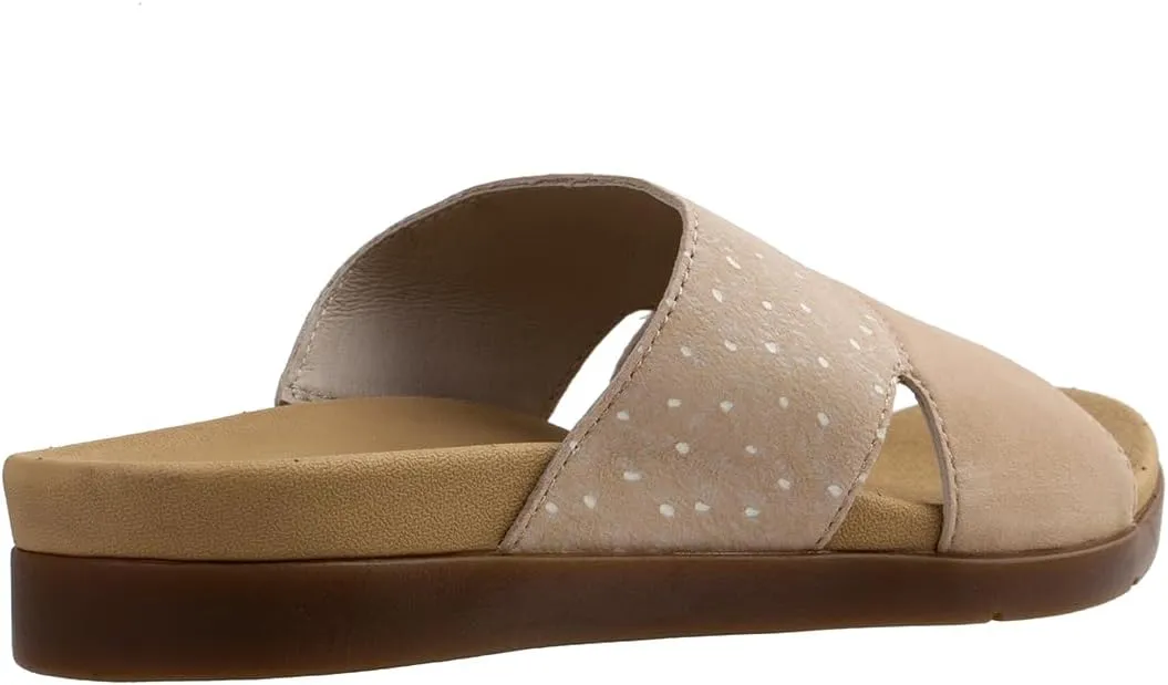 Spenco Women's Dawn Ostrich Slide Sandal
