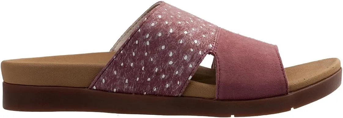Spenco Women's Dawn Ostrich Slide Sandal