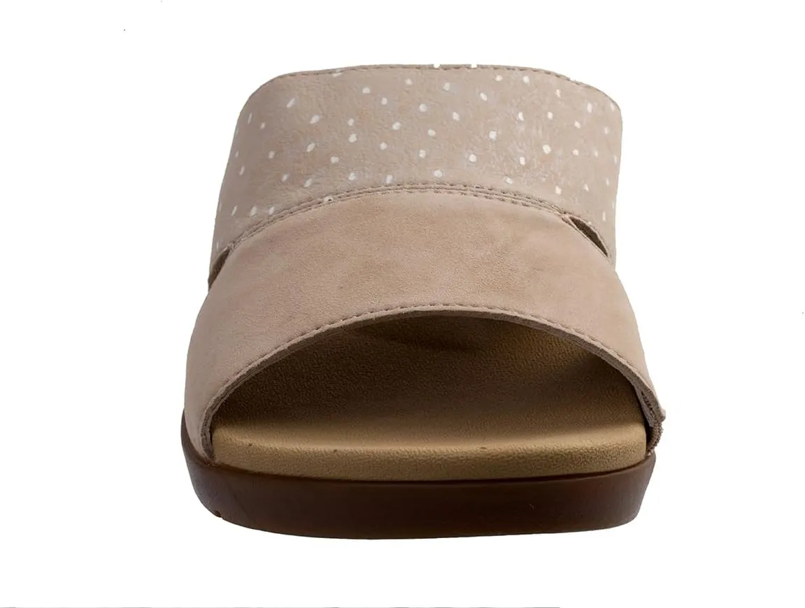 Spenco Women's Dawn Ostrich Slide Sandal