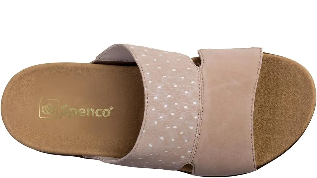 Spenco Women's Dawn Ostrich Slide Sandal