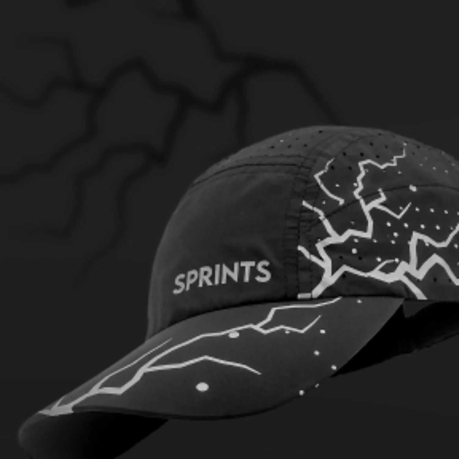 Sprints Race Day Performance HyperG Racing Cap | The Lightweight, Quick Dry, Running, Sport Hat, One Size, Unisex