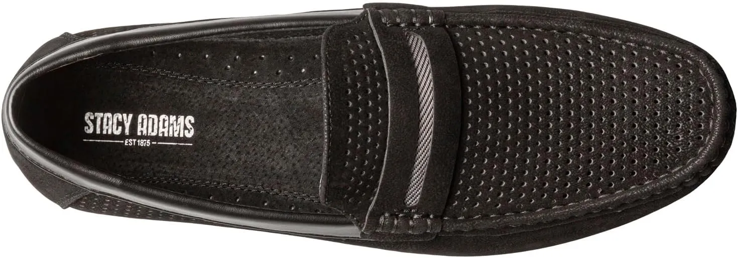 STACY ADAMS Men's Corby Slip on Driving Style Loafer