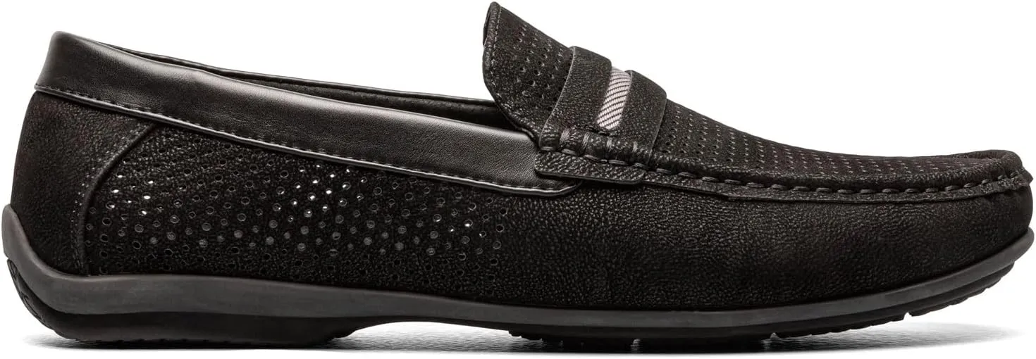 STACY ADAMS Men's Corby Slip on Driving Style Loafer