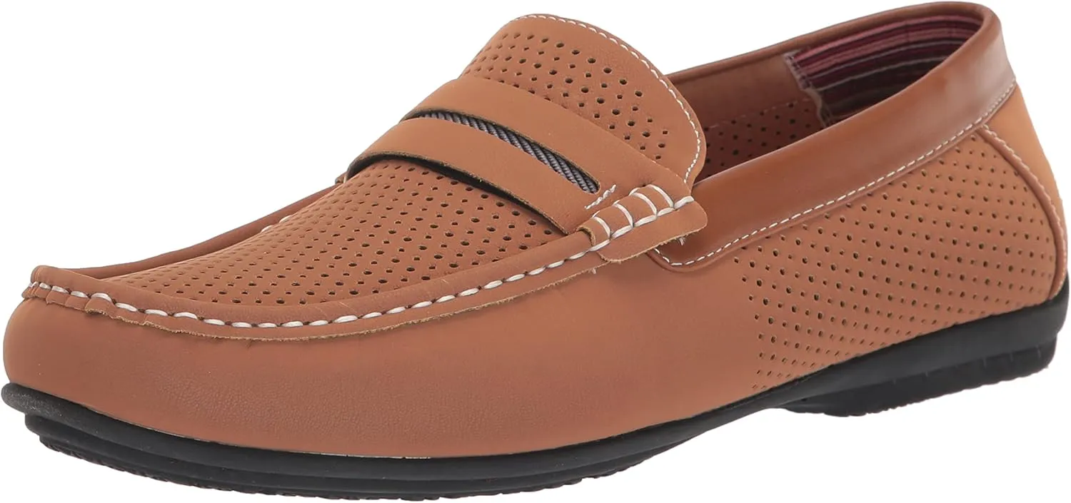 STACY ADAMS Men's Corby Slip on Driving Style Loafer