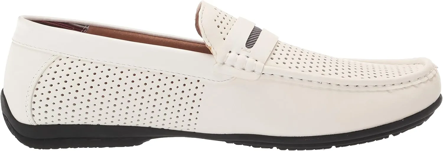 STACY ADAMS Men's Corby Slip on Driving Style Loafer