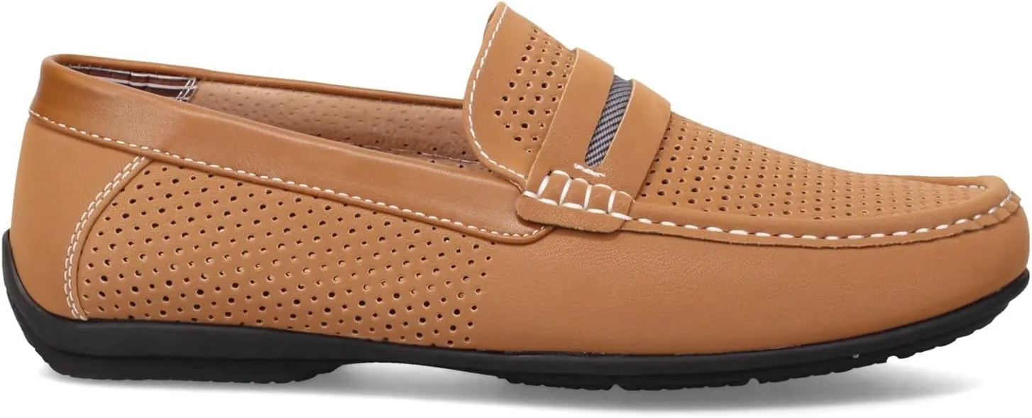 STACY ADAMS Men's Corby Slip on Driving Style Loafer