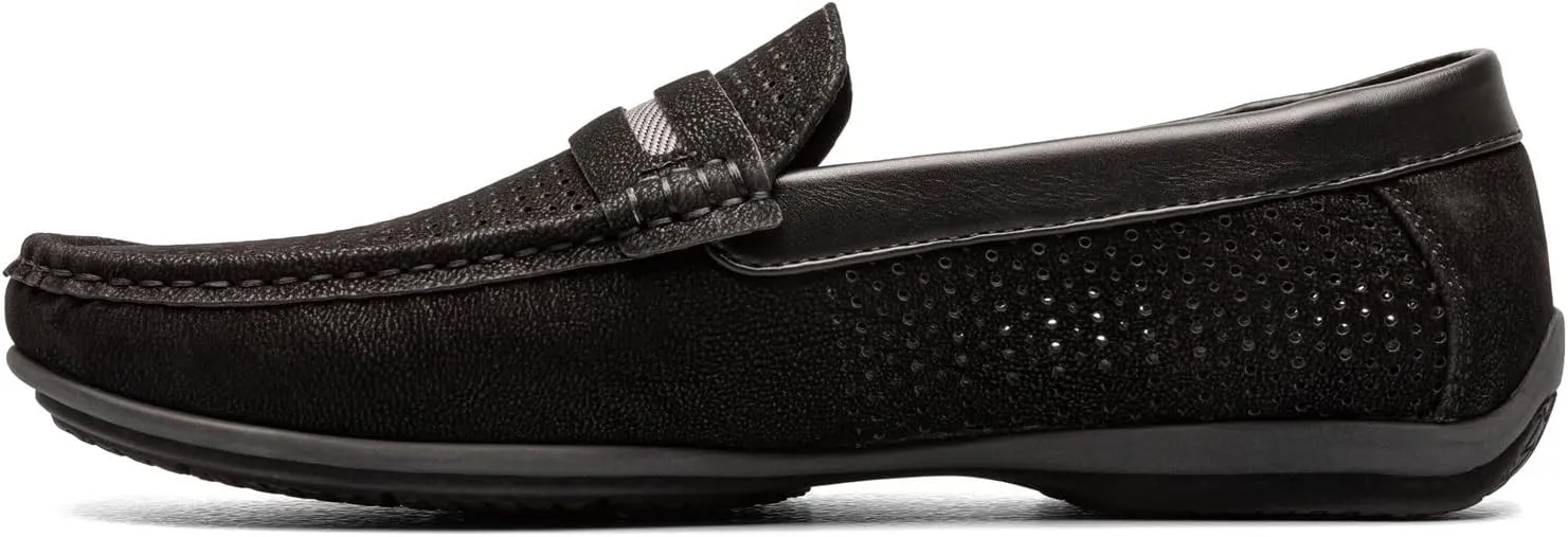 STACY ADAMS Men's Corby Slip on Driving Style Loafer