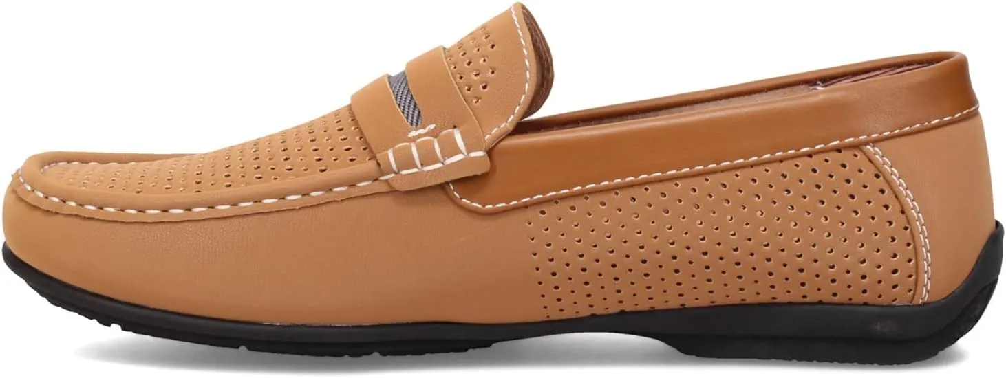 STACY ADAMS Men's Corby Slip on Driving Style Loafer
