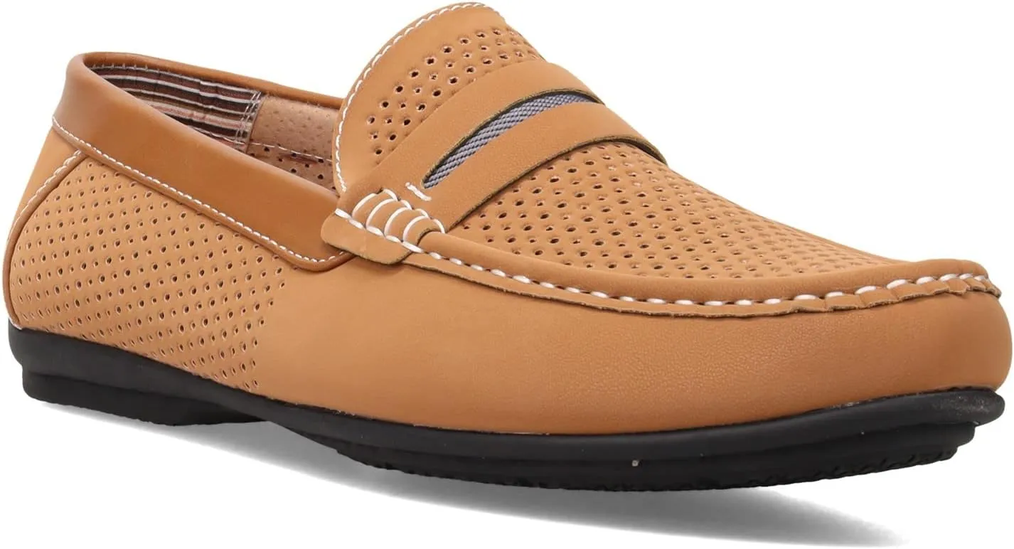 STACY ADAMS Men's Corby Slip on Driving Style Loafer