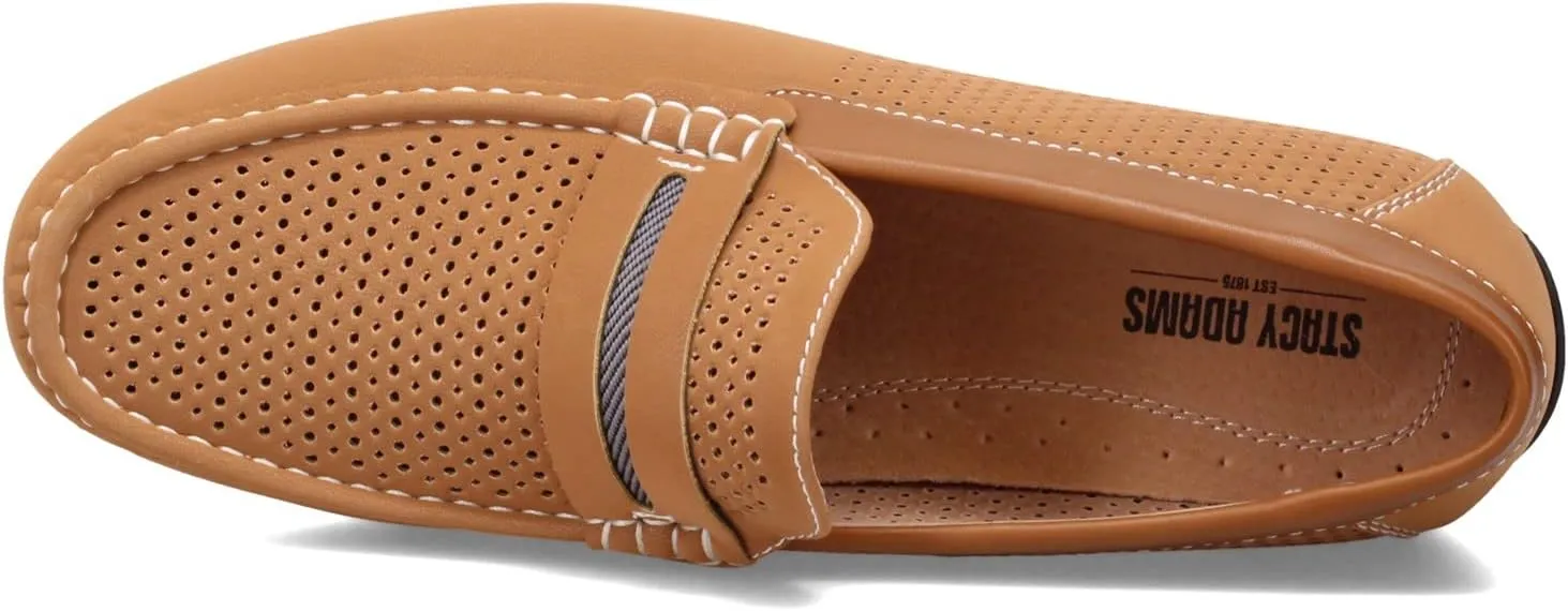 STACY ADAMS Men's Corby Slip on Driving Style Loafer