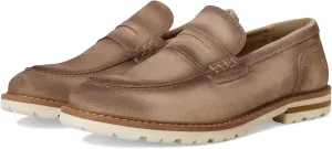 Stacy Adams Men's Hopkins Penny Slip On Loafer, Sand Suede, 12