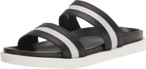 STACY ADAMS Men's Metro Double Strap Slide Sandal Flat