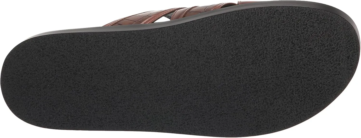 STACY ADAMS Men's Mondo Cross Strap Slide Sandal