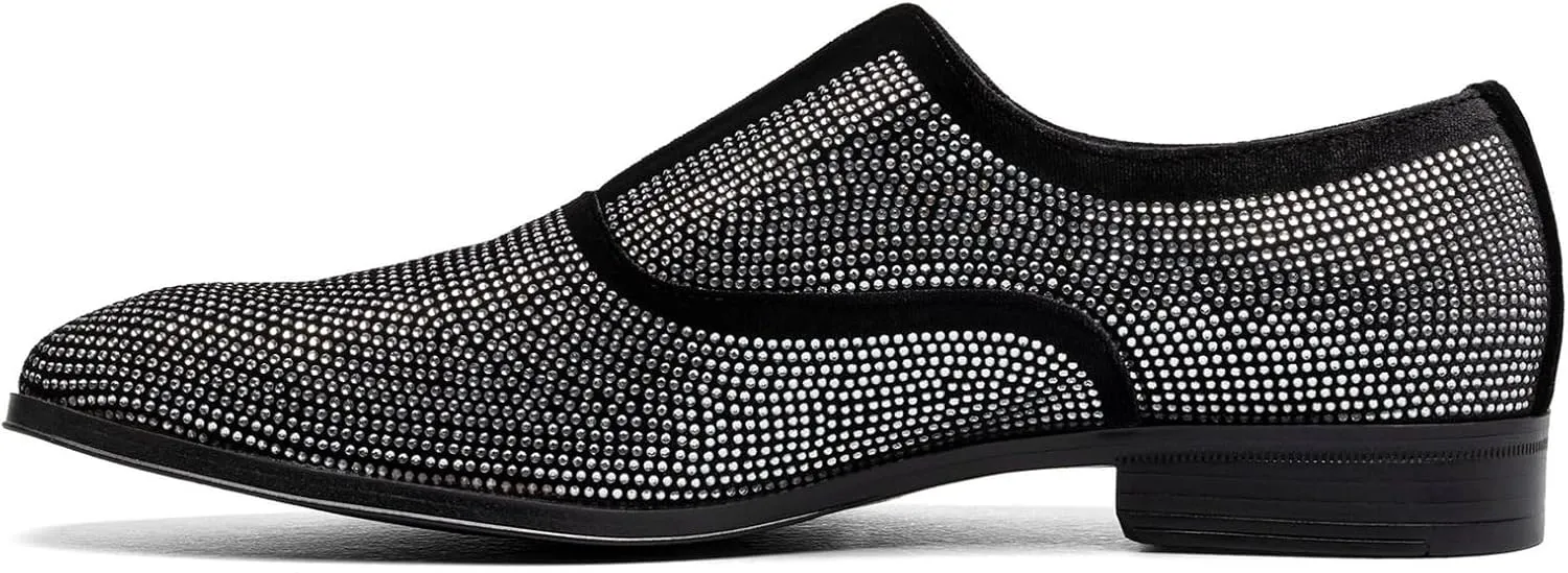Stacy Adams Men's Starleigh Rhinestone Slip on Loafer