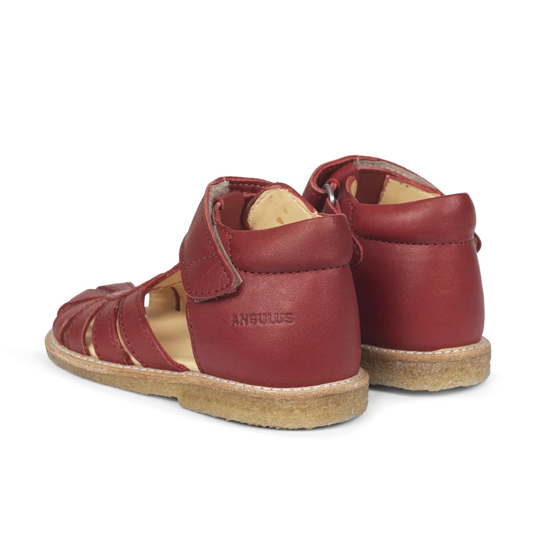 Starter heart sandal with velcro closure