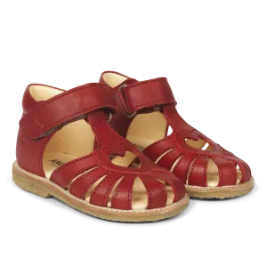 Starter heart sandal with velcro closure
