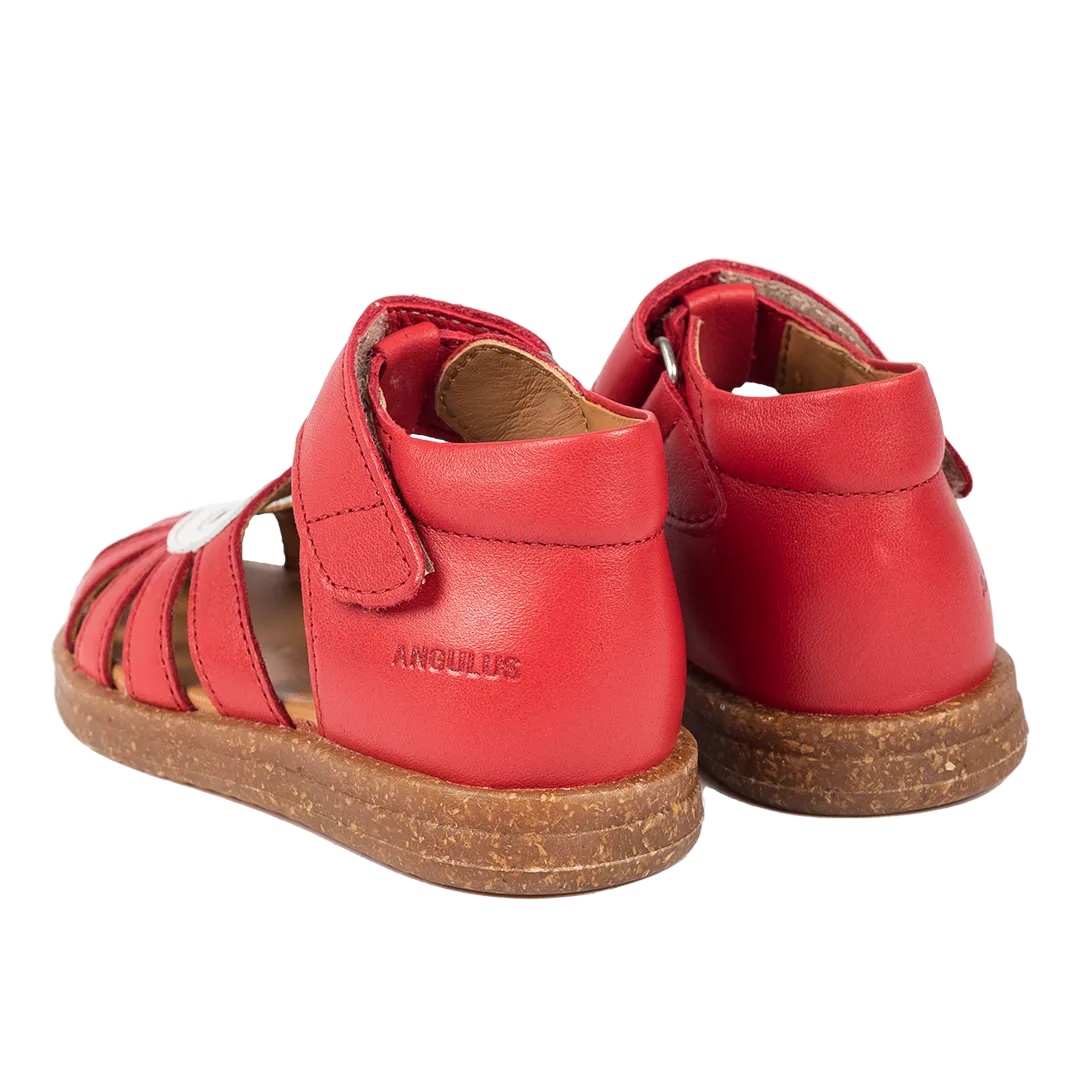 Starter heart sandal with velcro closure