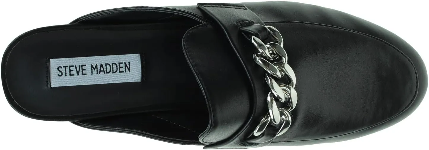 Steve Madden Women's Rally Mule Slip On Loafer