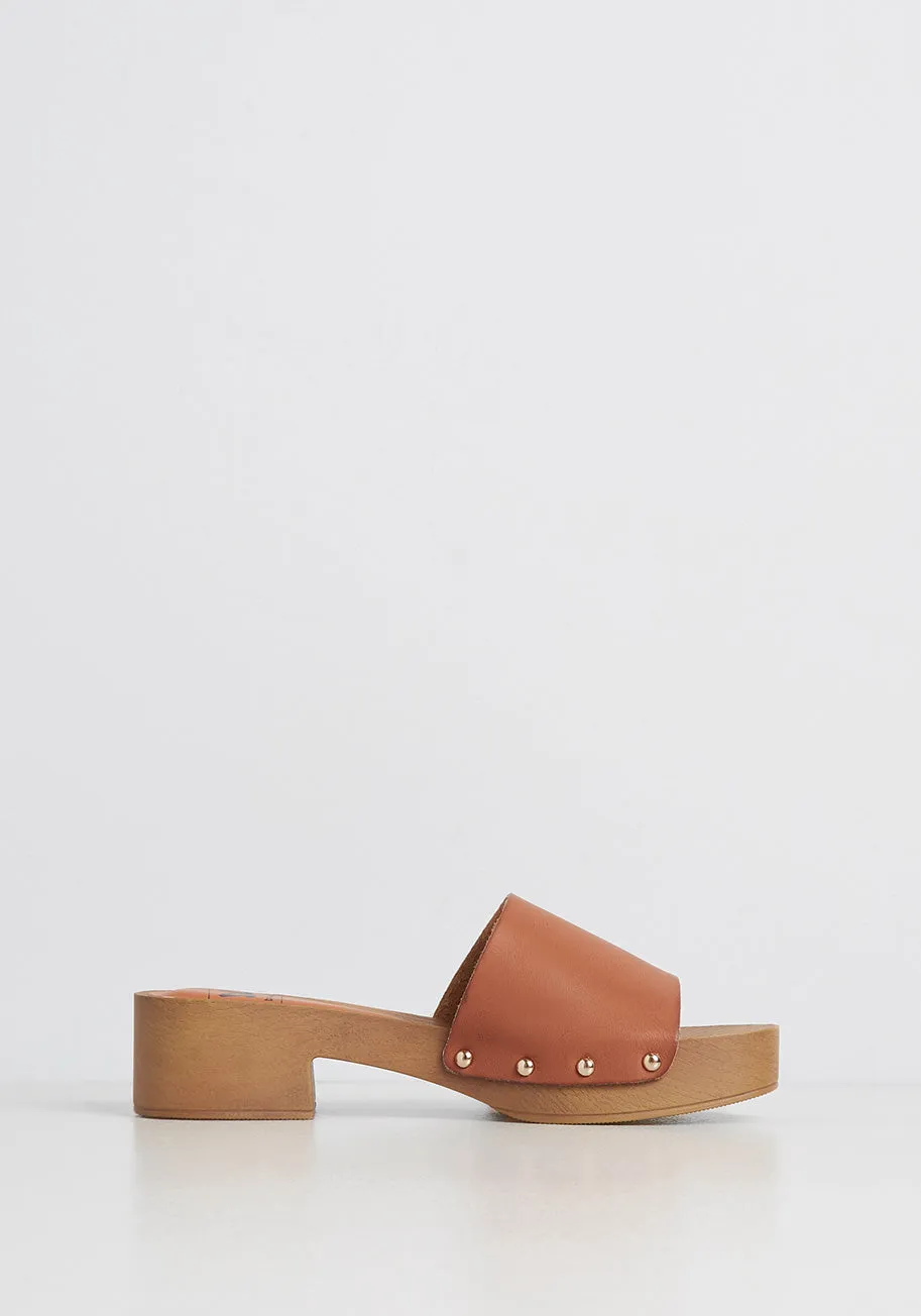Studded and Striking Slide Sandal