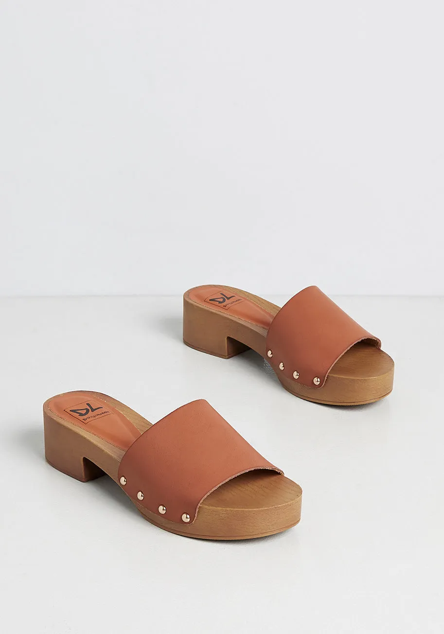 Studded and Striking Slide Sandal