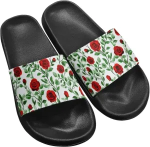 Summer Slides for Women Men Teens Soft EVA Slippers Waterproof Pool Beach Shoes Quick Dry Non Slip Shower Sandals US Size 5.5-12.5