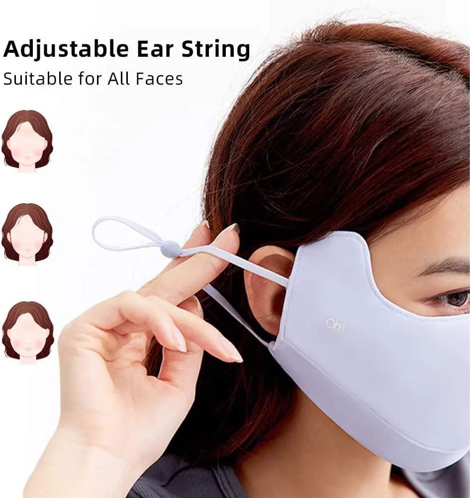 Sun Protection Face Cover UPF 50  Anti-UV Women Mask Protection Breathable Face Covering SLN3M308D