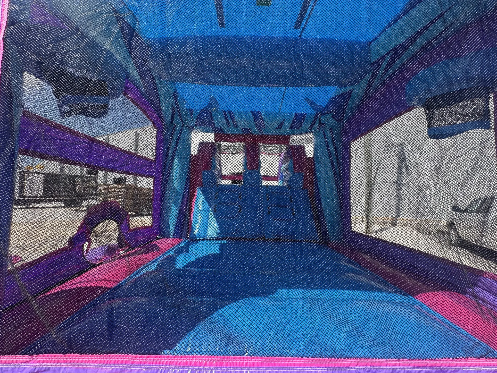 Supernova Dual Lane Bounce House with Slide (Wet/Dry)