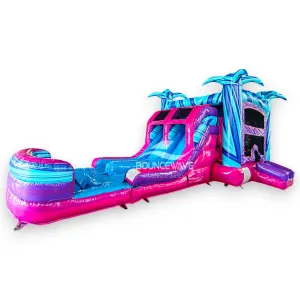 Supernova Dual Lane Bounce House with Slide (Wet/Dry)