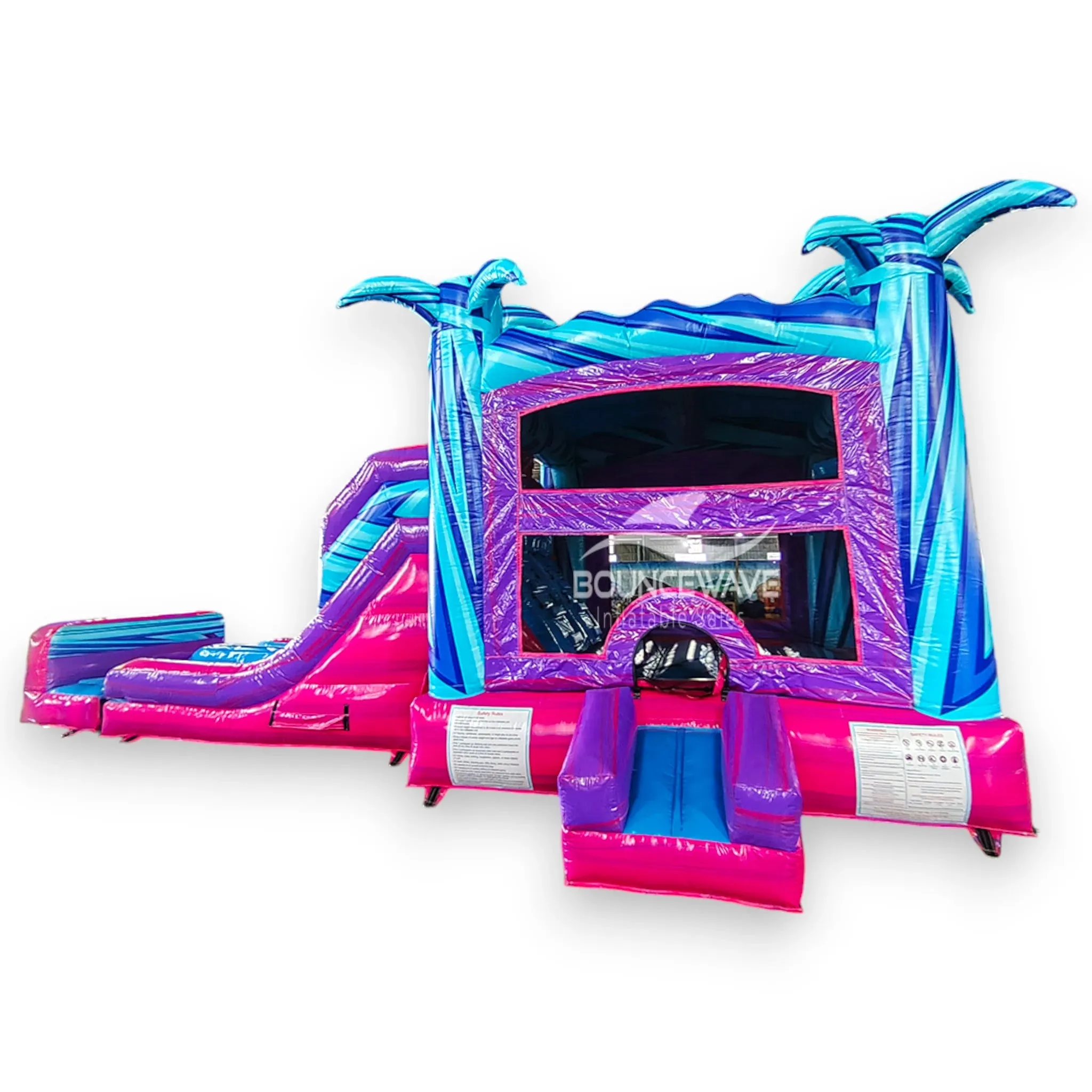Supernova Dual Lane Bounce House with Slide (Wet/Dry)