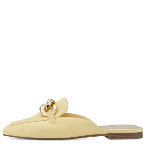 Tamaris Soft Lemon Backless Loafer Chain Mule 27301-20 651