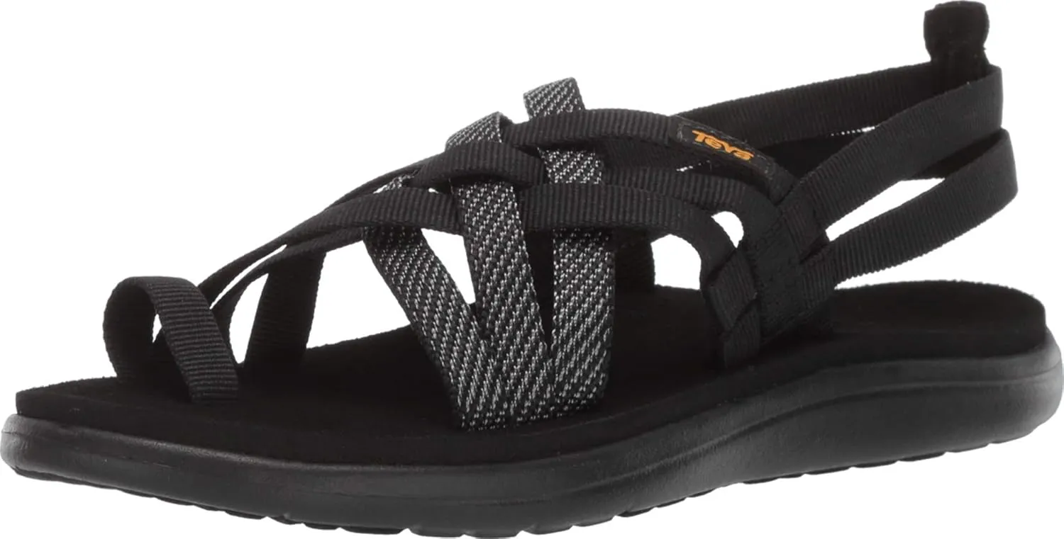 TEVA Women's Voya Strappy Lightweight Comfortable Quick-Drying Casual Sport Sandal