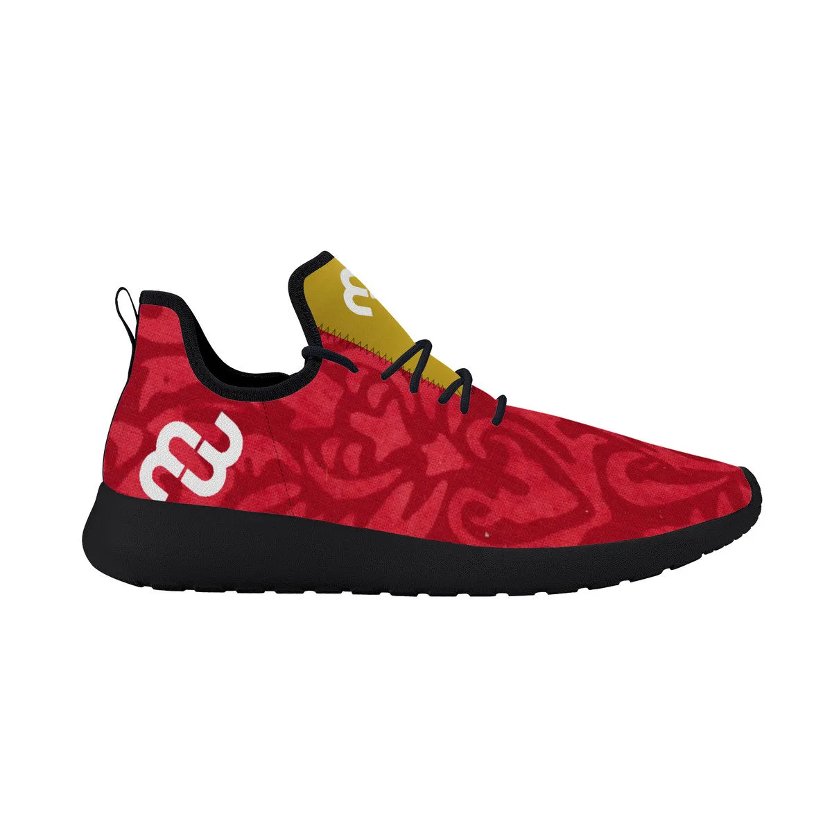 Time running out SF_F39 Black Money Lightweight Knit Gold Sneaker Red Streamlined shipping - Mesh Bushae