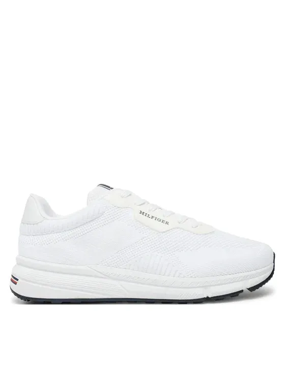 Tommy Jeans | Lightweight Rwb Knit Sneaker | YBS weiss