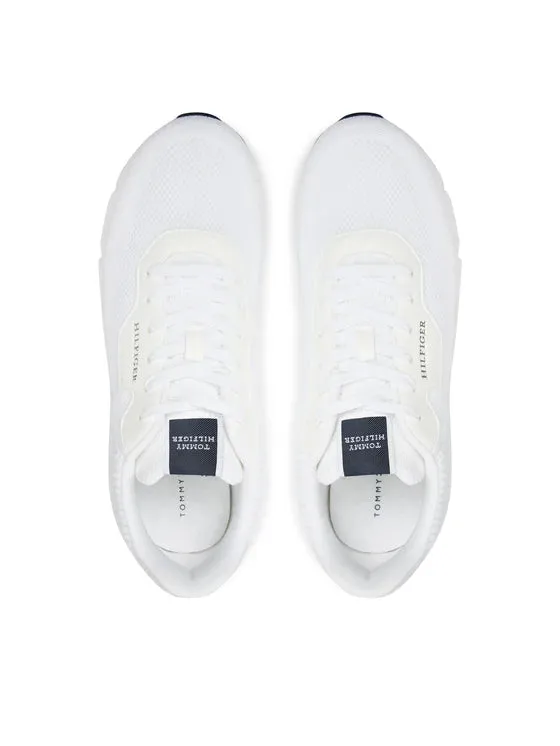 Tommy Jeans | Lightweight Rwb Knit Sneaker | YBS weiss
